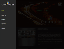 Tablet Screenshot of lifehousefoursquare.org